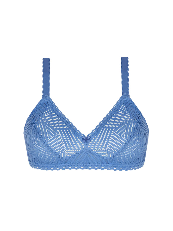 Antigel by Lise Charmel - Tressage Graphic Wireless Triangle Bra Tressage Denim