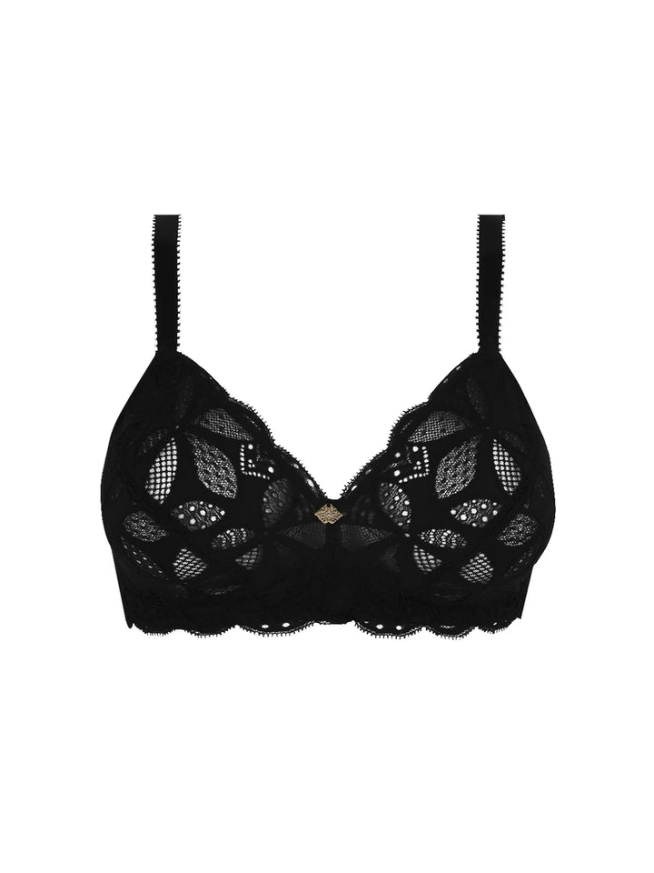 Antigel by Lise Charmel - Stricto Sensuelle Non-Wired Triangle Support Bra Noir