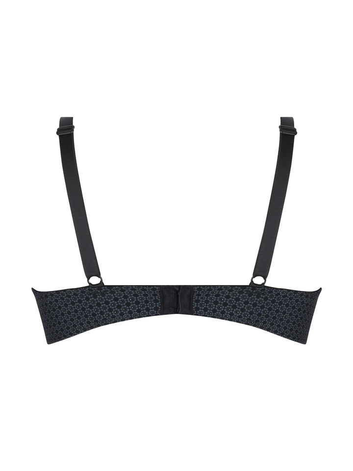 Antigel by Lise Charmel - Daily Paillette Covering Non-Wired Triangle Bra Noir Pailette