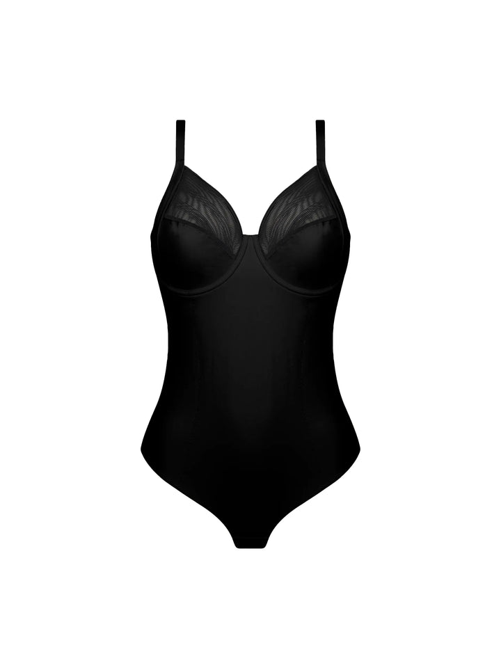 Antigel by Lise Charmel - New Apesanteur Bodysuit Noir