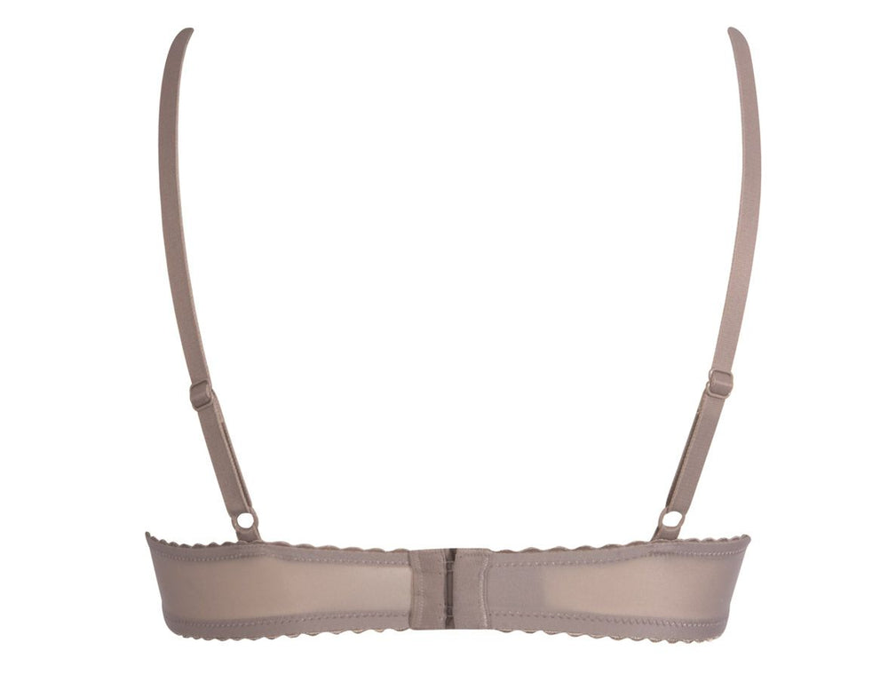 Epure - Satin Seduction Full Cup Bra Warm Taupe Full Cup Bra Epure by Lise Charmel 