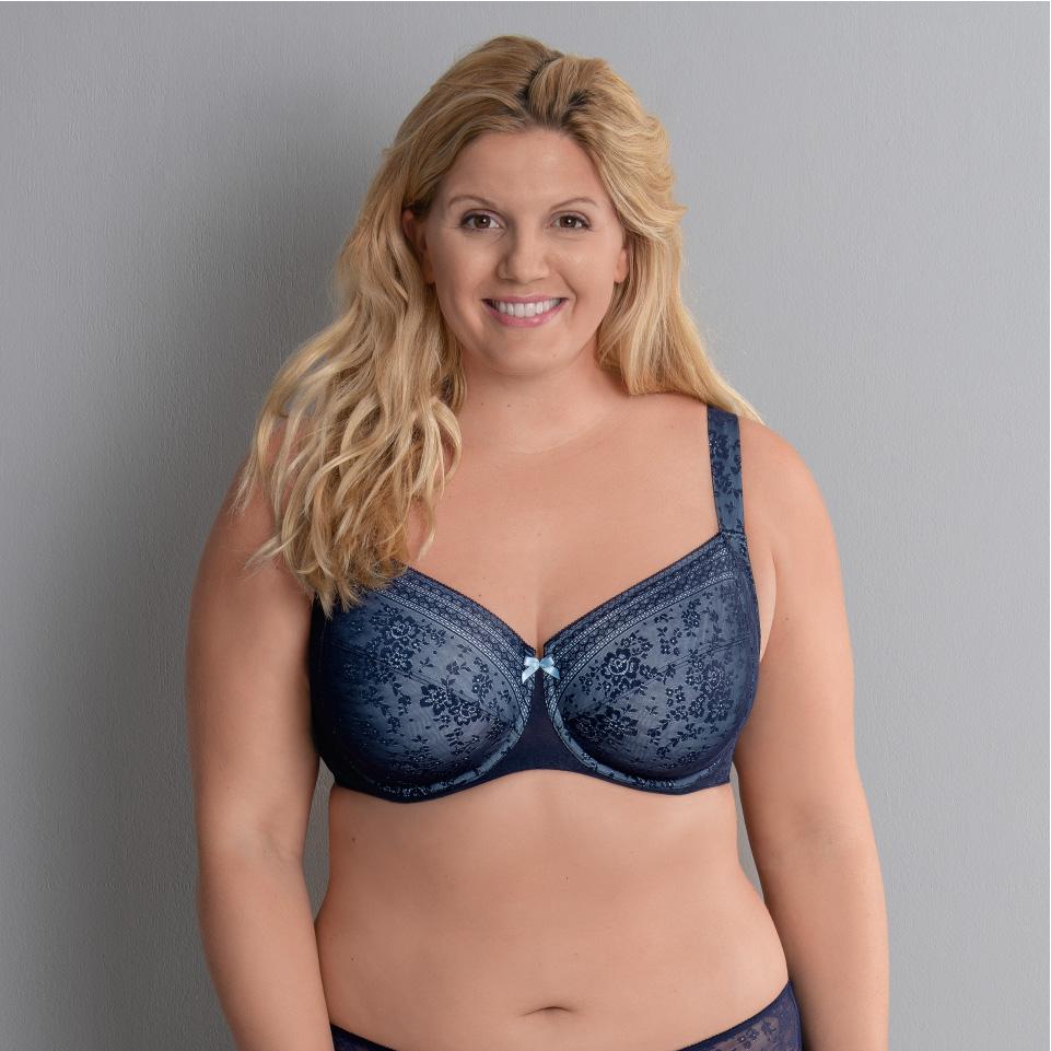 Rosa Faia Fleur Underwired Bra Maritime Blue