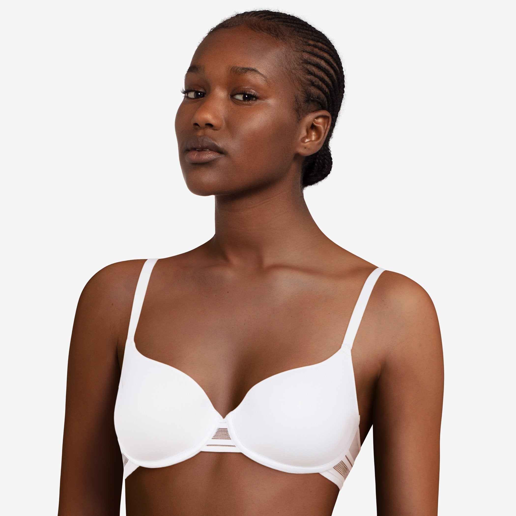 Passionata Rhythm Covering T Shirt Bra White Ouh La La Lingerie