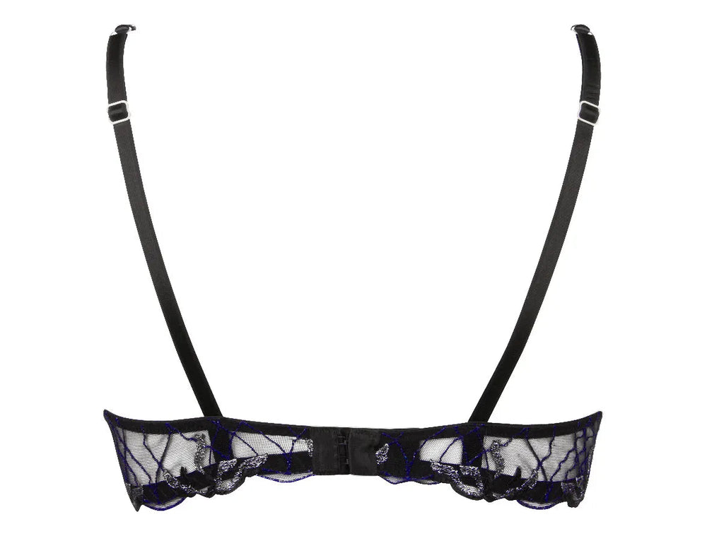 Lise Charmel - Les Nuits Chics Underwired Triangle Bra Nuit Argent Triangle Bra Lise Charmel 